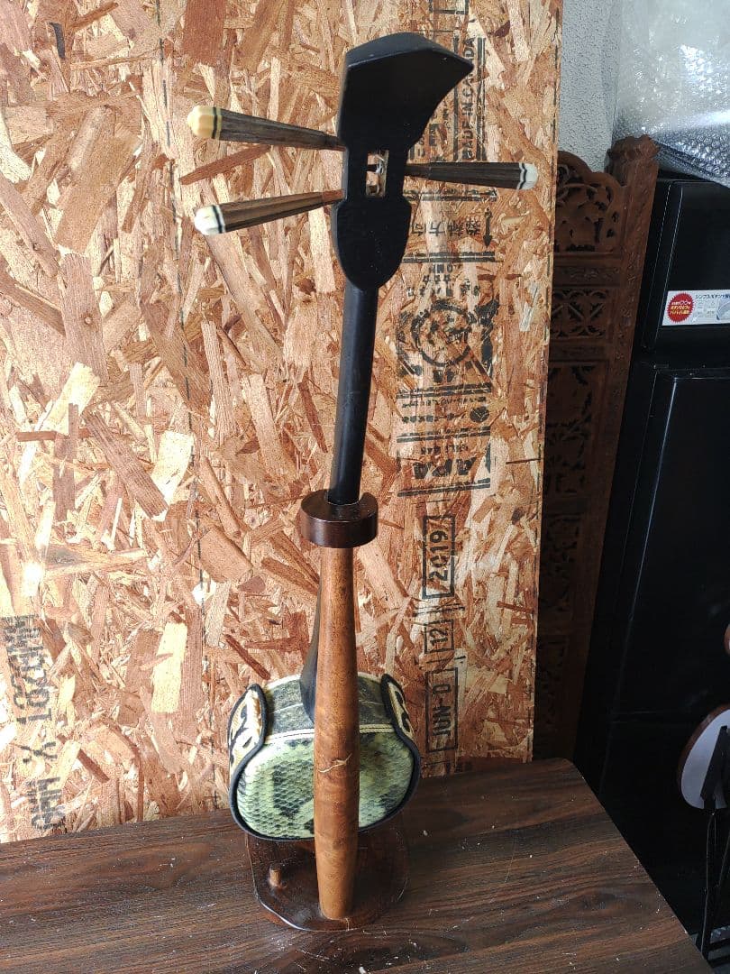 ●沖縄三線 サンシン●三味線　蛇革