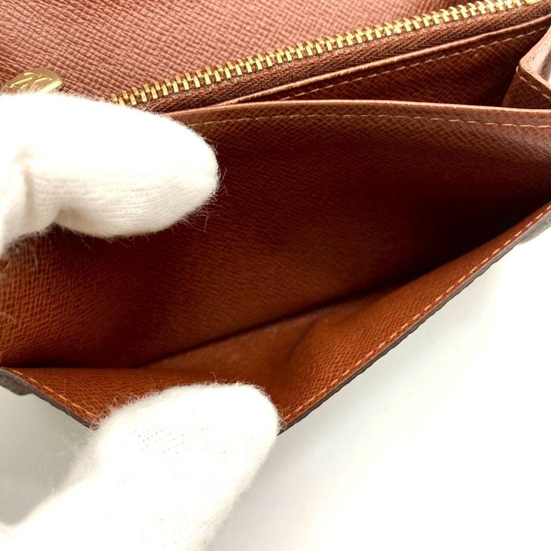 ルイヴィトン ポルトモネジップ モノグラム 折り財布 二つ折り財布 71201