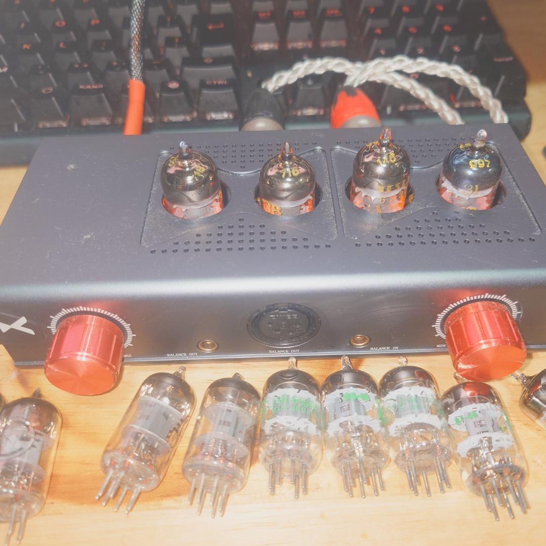 xDuoo ヘッドフォンアンプ MT-604(真空管＋バランスケーブルオマケ)