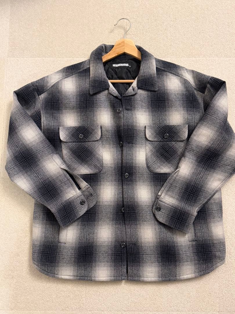 NEIGHBORHOOD EL BARRIO ウール シャツジャケット S