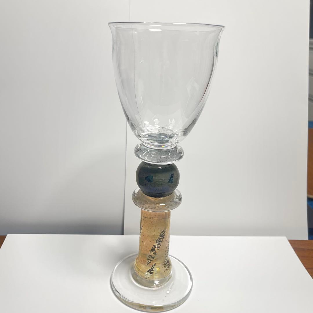 迫二郎作　ワイングラス