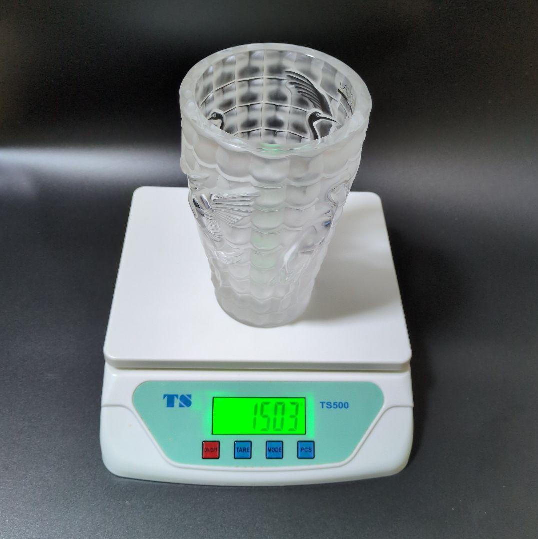 ルネ・ラリック　LALIQUE 花瓶　VASE　 ツル　美品