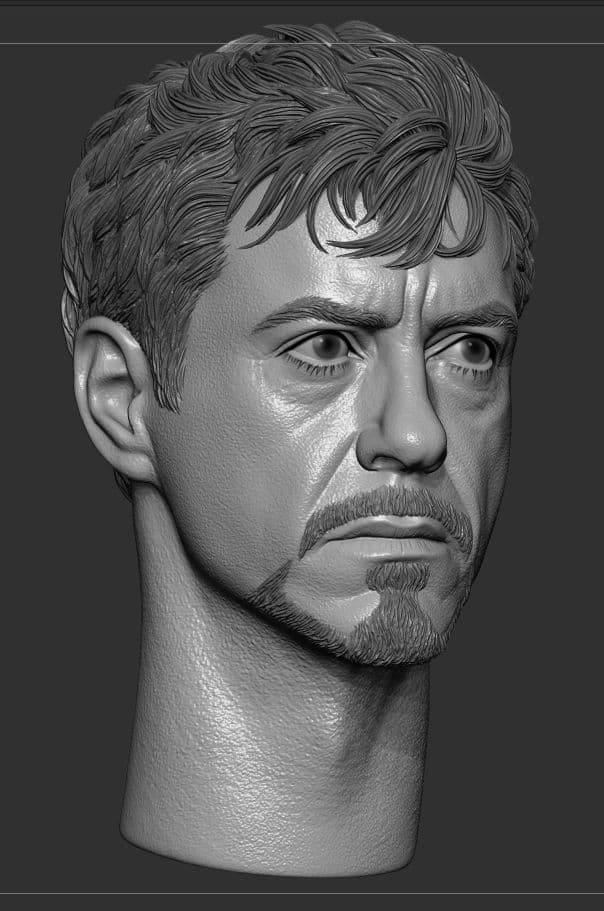 トニー スターク カーレース造形 Oneoff Custom