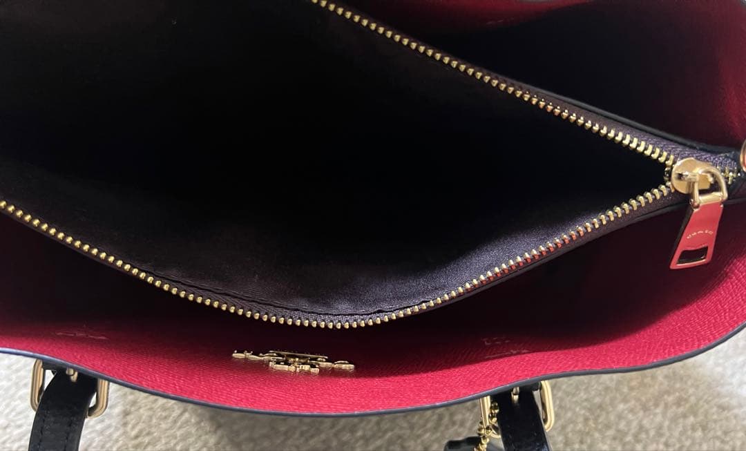 COACHコーチ ショルダーバッグ　トートバッグ 2way レザー　レディース