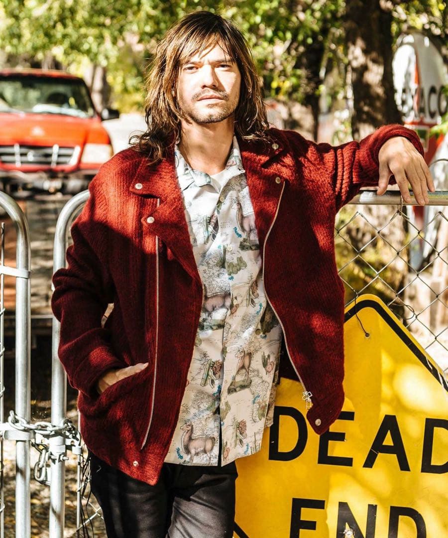 ジャケット・アウター GB0119/JKT08 : Joldy knit riders