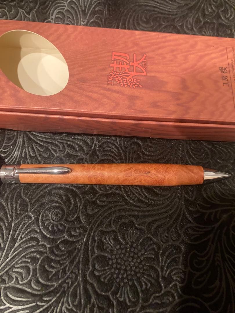 工房楔 花梨こぶ杢 シャープペンシル本体 0.5mm