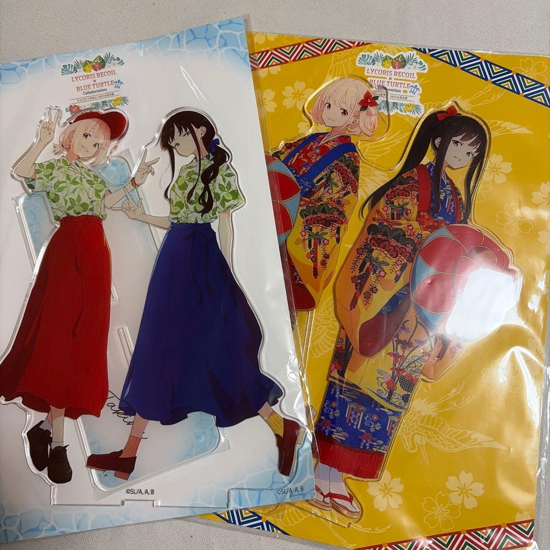 リコリス・リコイル 2025 宮古島 ビッグアクリルスタンド　2種セット