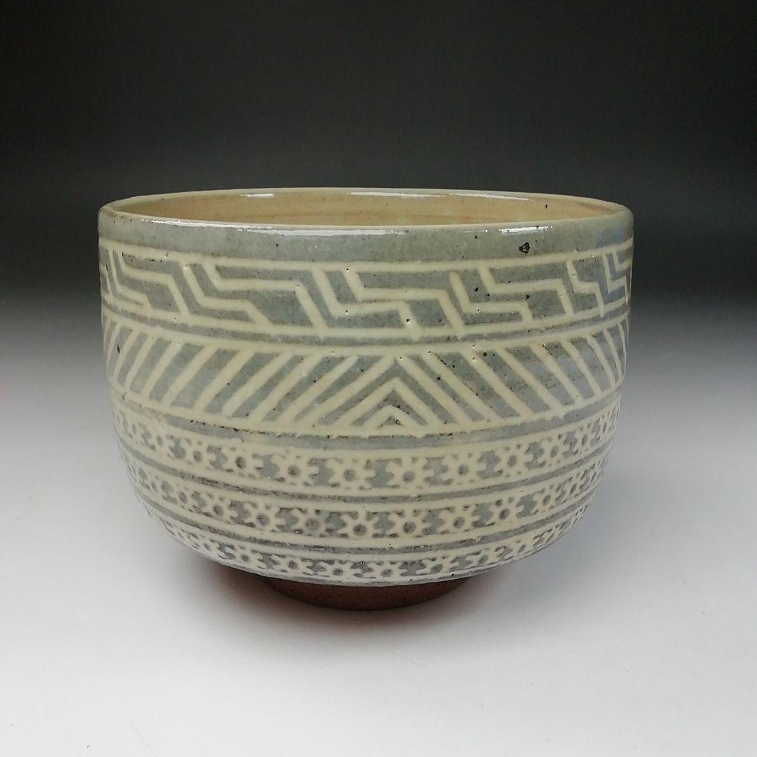 Ｔ８５　茶碗　『干支茶碗』『高取焼』『甲申　豊泉窯　原史朗』共箱　抹茶碗　茶道具