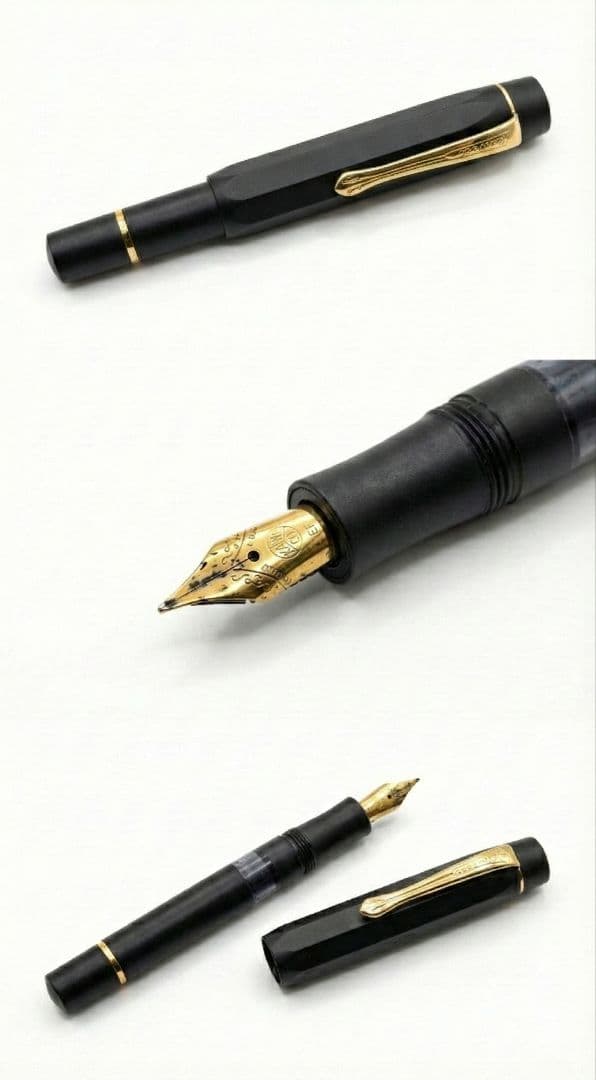 【ジャンク2本】PILOT カスタム74・kaweco ピストン万年筆