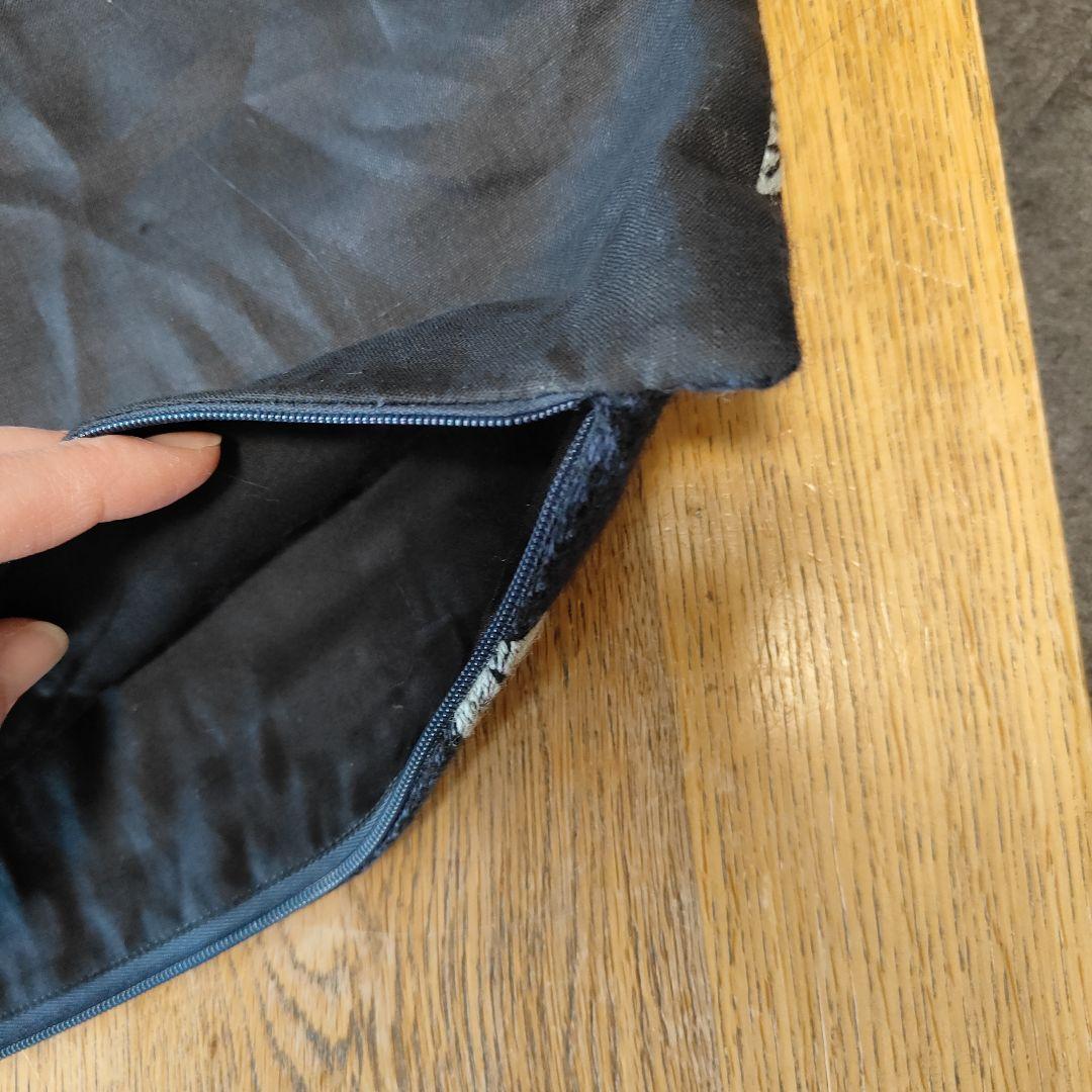 ミナペルホネン　クッションカバー　リメイク　ハンドメイド　USED　②