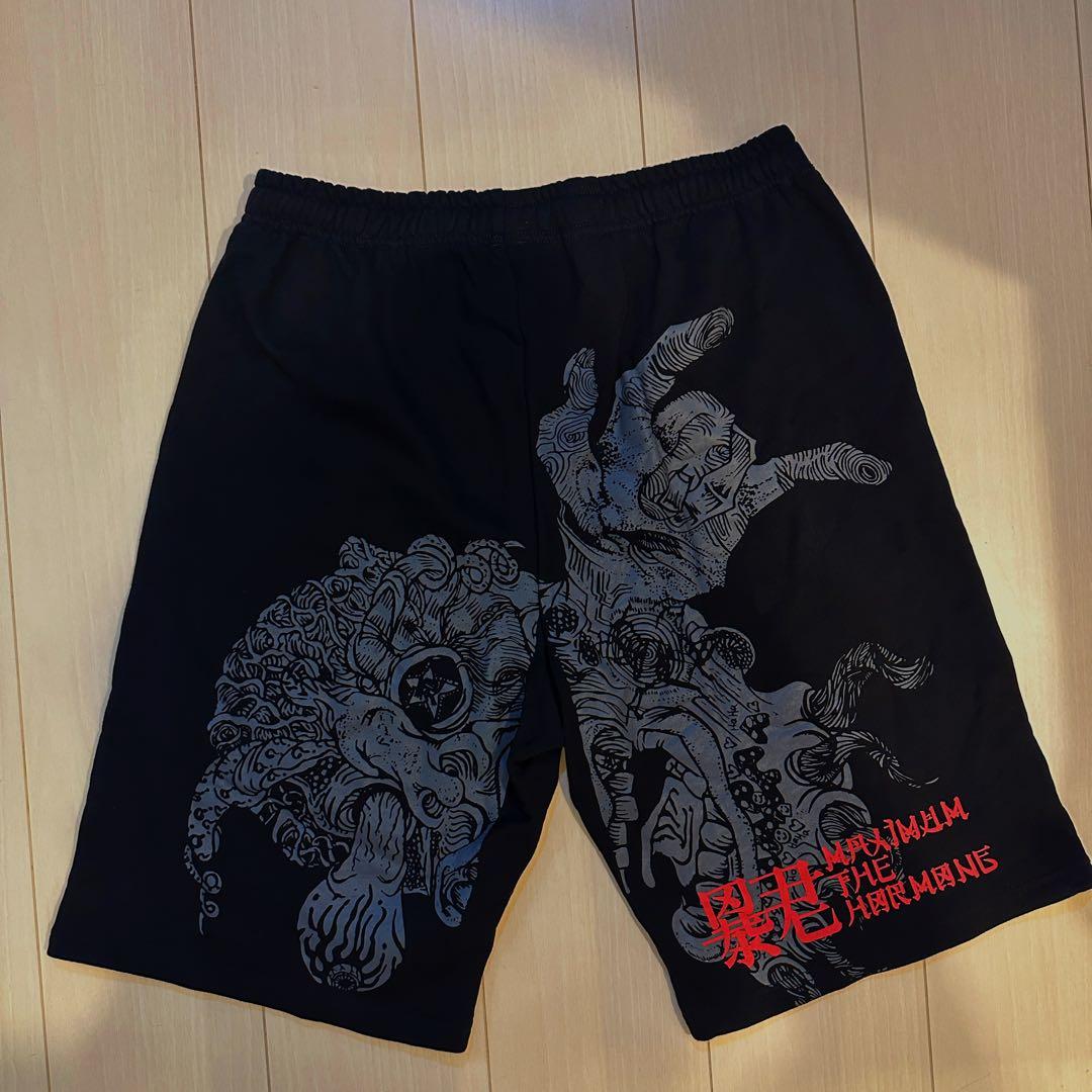 【美品】マキシマム ザ ホルモン 旧暴君スウェットショートパンツ XLサイズ