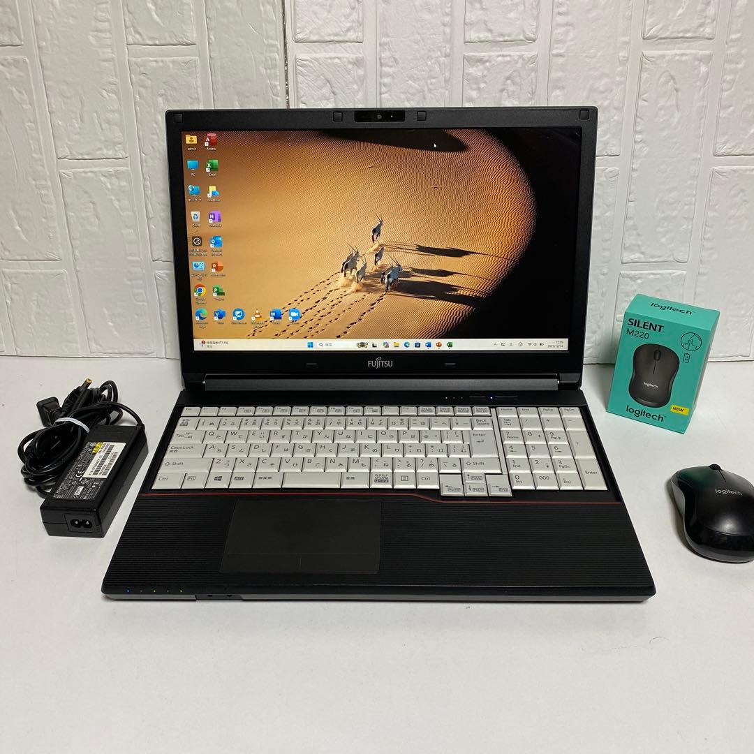 Windows11 オフィス付き　Core i7 SSD 500GB 富士通PC