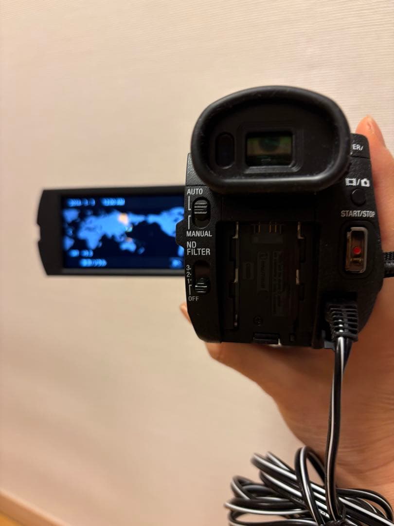 SONY HANDYCAM FDR-AX100 4Kビデオカメラ