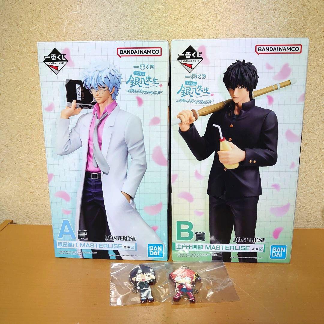 一番くじ 銀魂 銀八先生 A賞 坂田銀時 B賞 土方十四郎 神楽 フィギュア