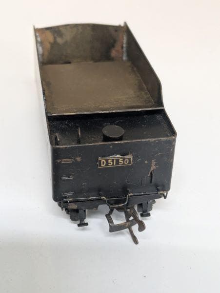 Y【ジャンク品】鉄道模型 テンダー(炭水車) D51 50 欠品あり 部品取りS