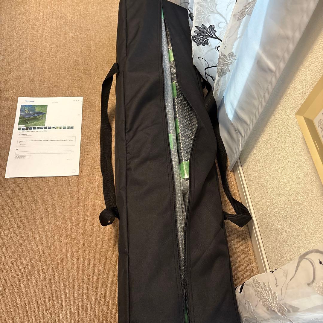 【1回使用】Alpen Outdoors アルミユニットテーブル110