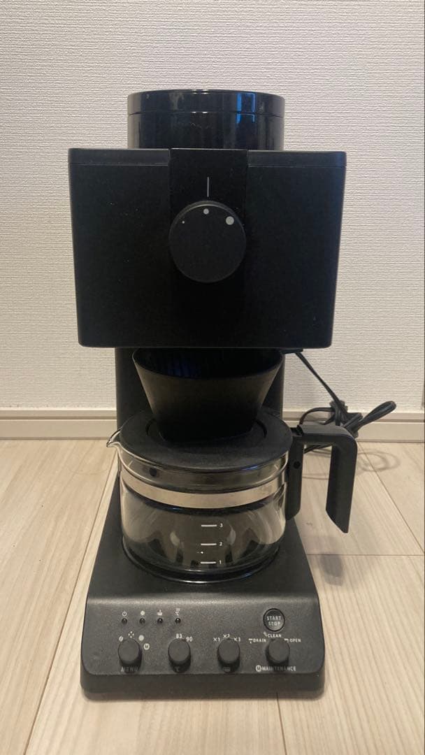 ツインバード TWINBIRD コーヒーメーカー 3杯用CM-D457