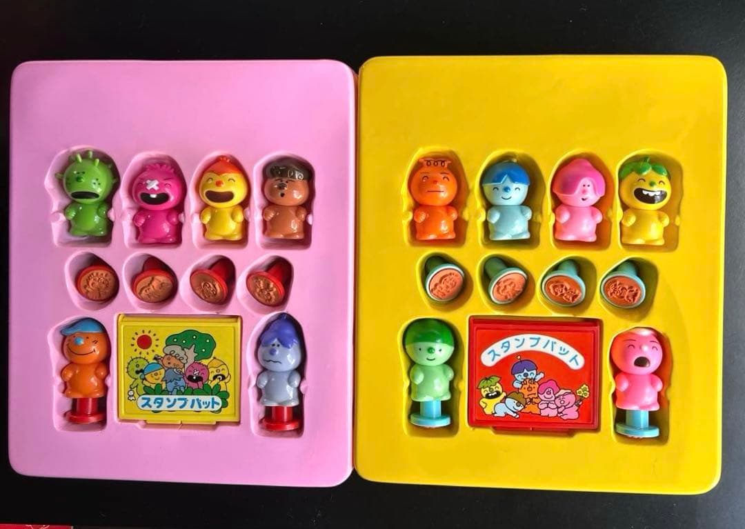 こんなこいるかな　指人形　ソフビ　スタンプ