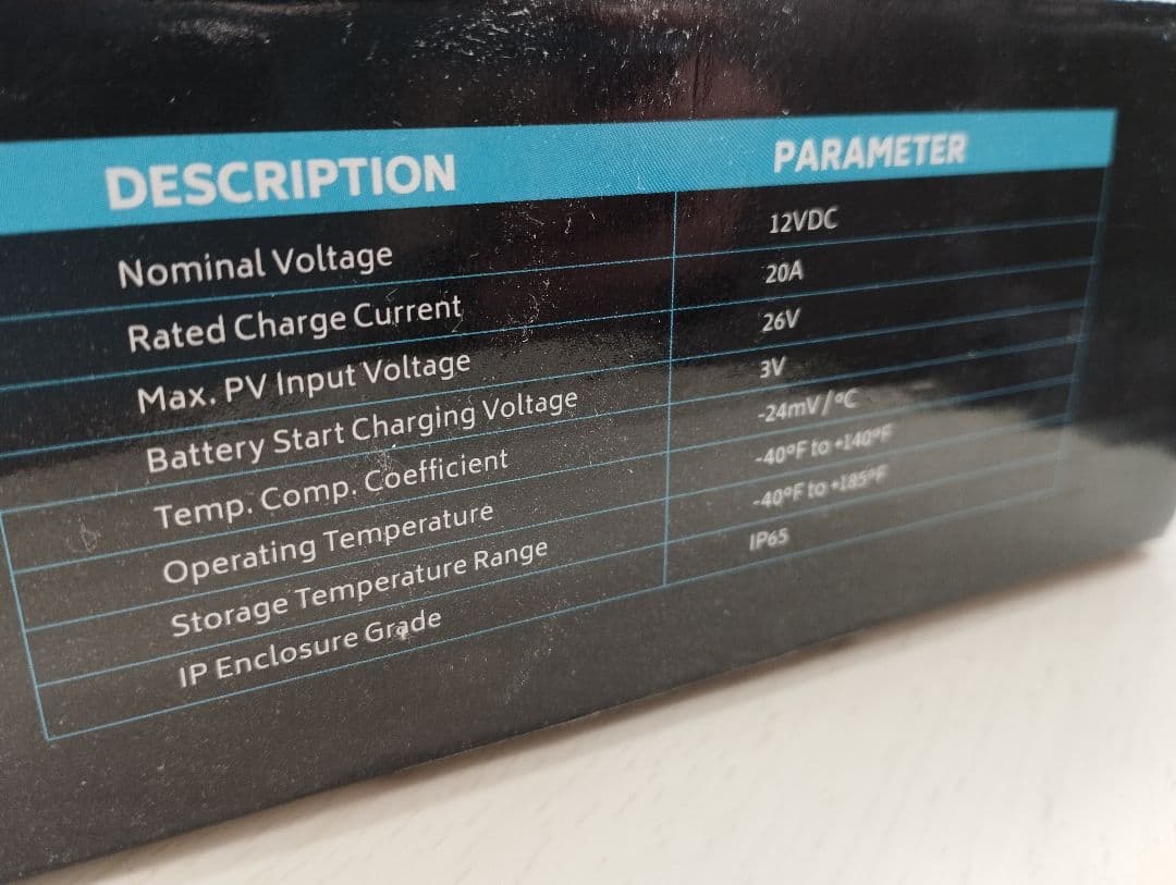 ソーラーパネル＋コントローラーセット(未使用)