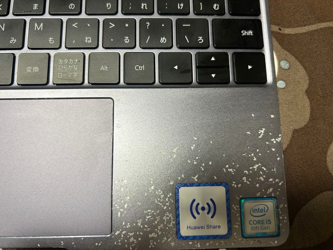 HUAWEI matebook13 256GB 問題あり