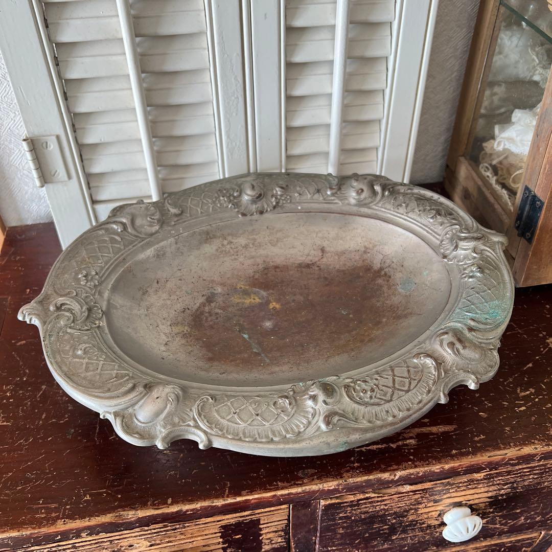 メタル製オーバルコンポティエ