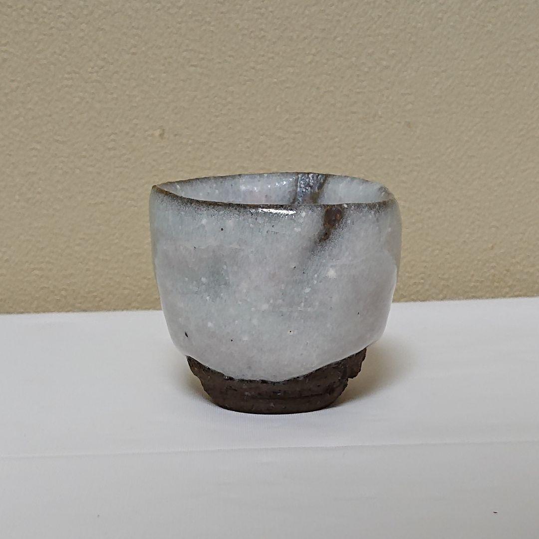 清水卯一 蓬莱赤土彩盃 ぐい呑