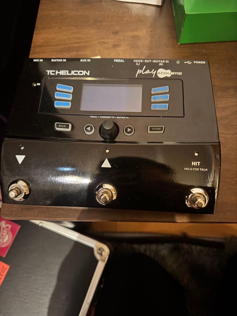tc helicon play acoustic ボーカルエフェクター
