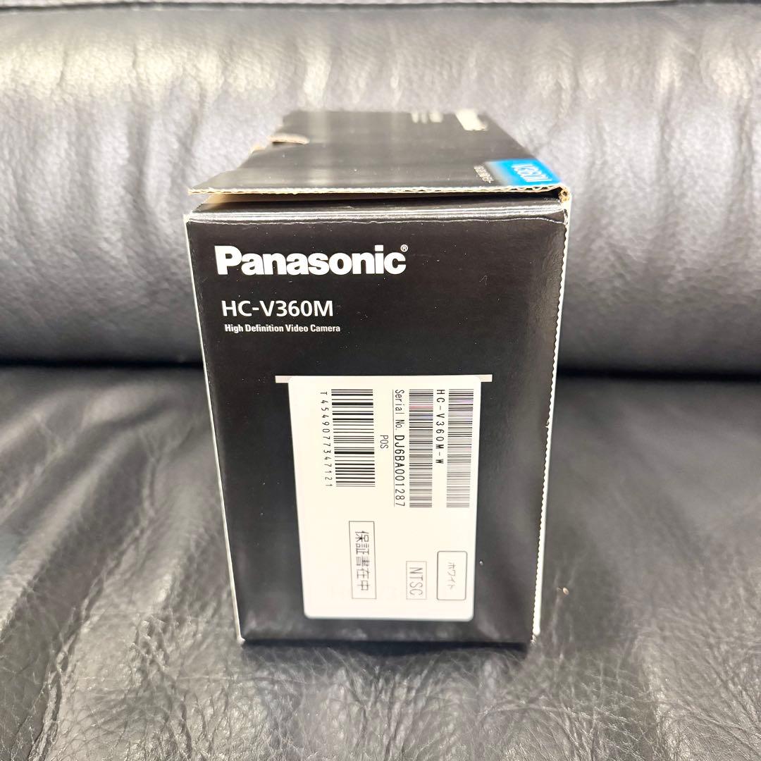 Panasonic デジタルハイビジョンビデオカメラ 本体 HC-V360M