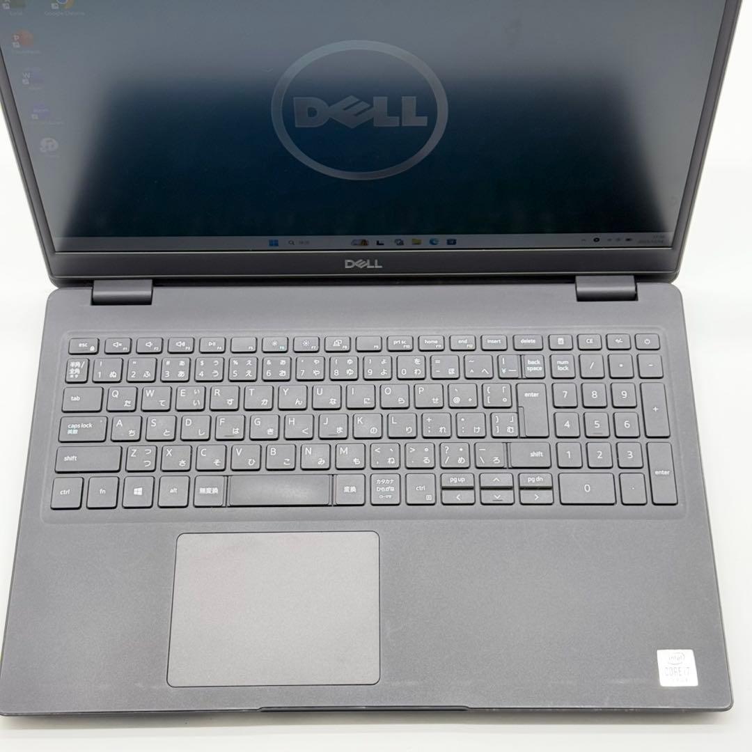 DELLノートパソコン 第10世代i7 高速静音 新品512ベンチマークS 軽量