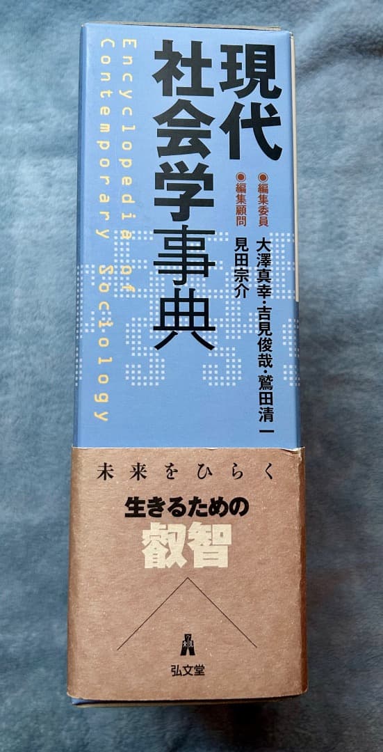 現代社会学事典 弘文堂 見田宗介 大澤真幸 吉見俊哉 鷲田清一