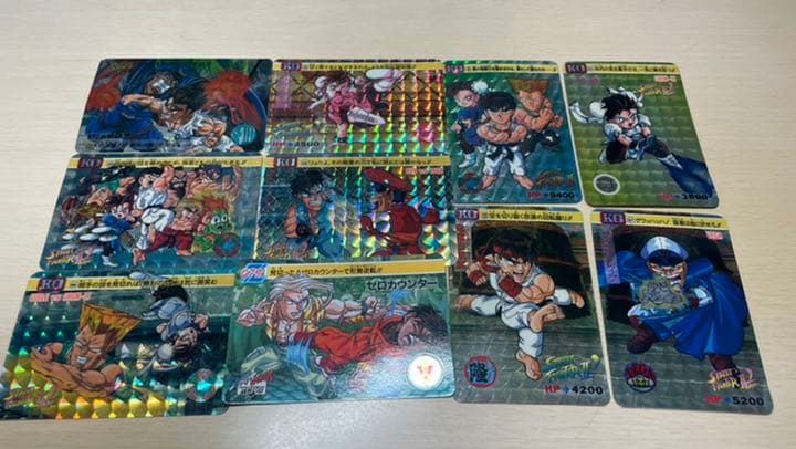 ストリートファイター カード まとめ売り 15枚 激レア