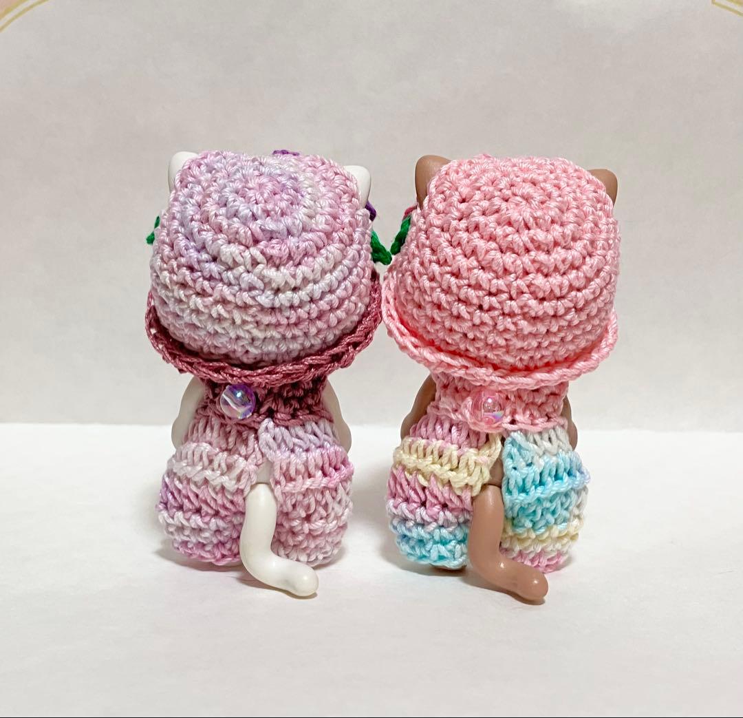 カプセルドール 猫 アウトフィット