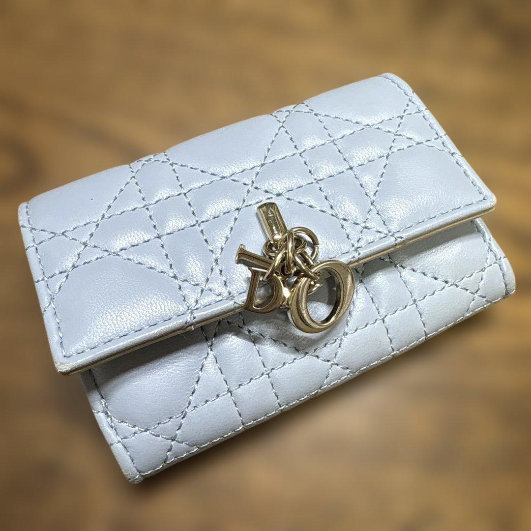 ディオール　ケース　小銭入れ　チャーム　My Dior Glycine