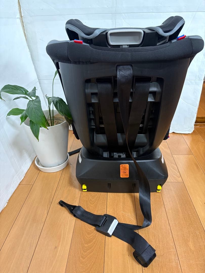 【美品】Reecle チャイルドシート グレー　ジュニアシート　ISOFIX