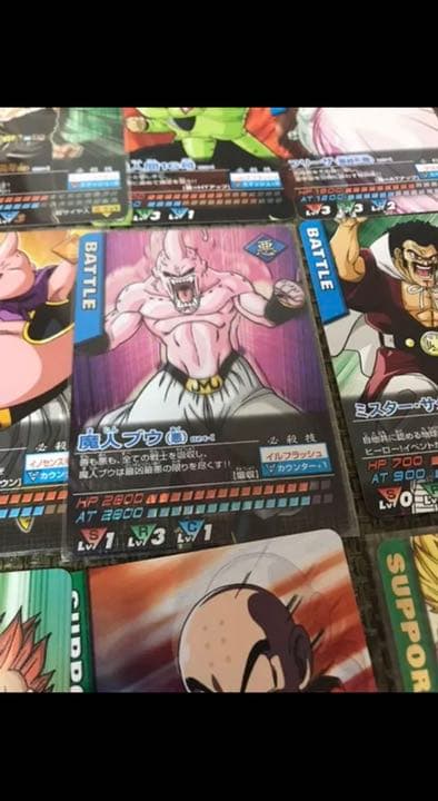 ドラゴンボールデータカードダス　初弾　2弾のフルコンプセット