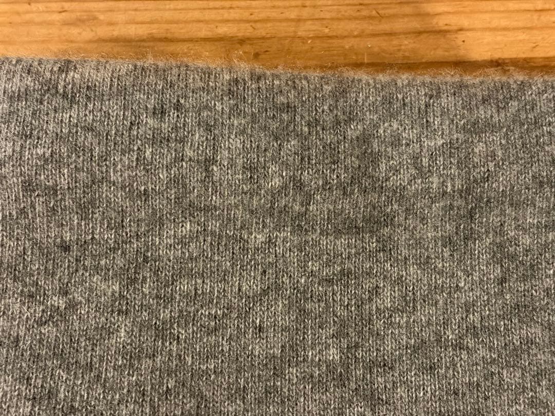 少しだけ値下げ　LOOP WHEELER 受注会限定カシミアネックウォーマー