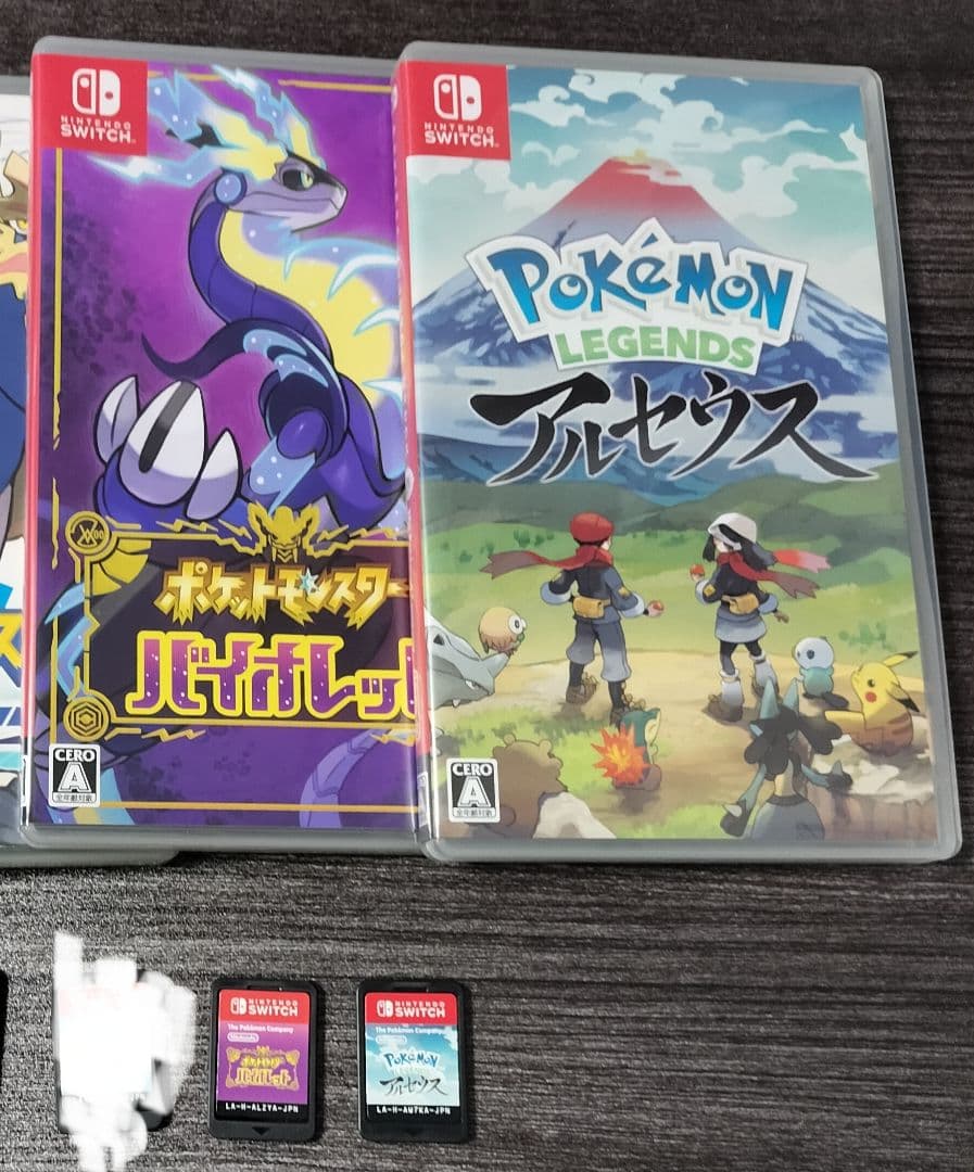 switch バイオレット アルセウス ポケモン
