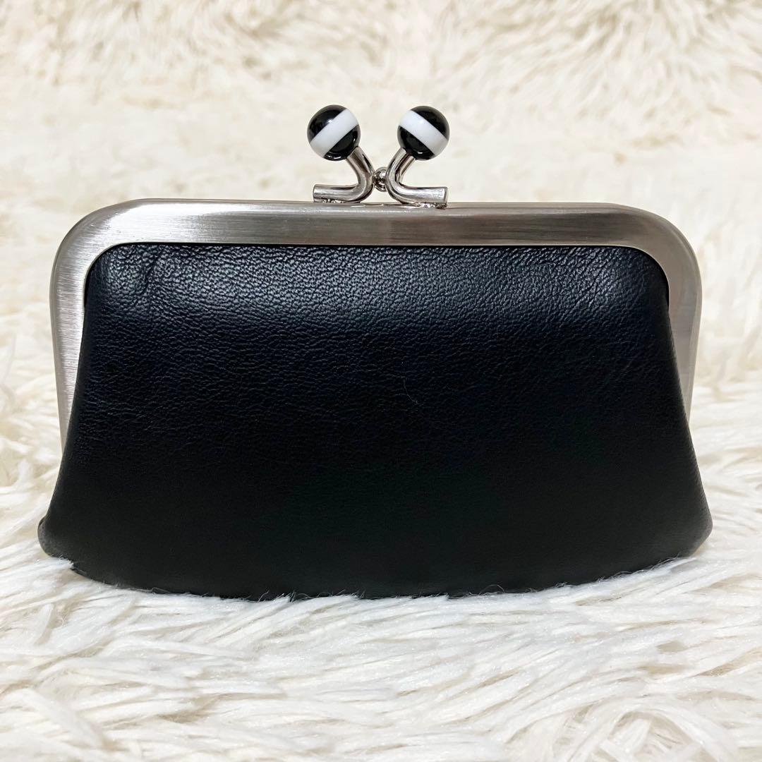 【未使用】 アニエスベー 型 がま口 ケース 小銭入れ