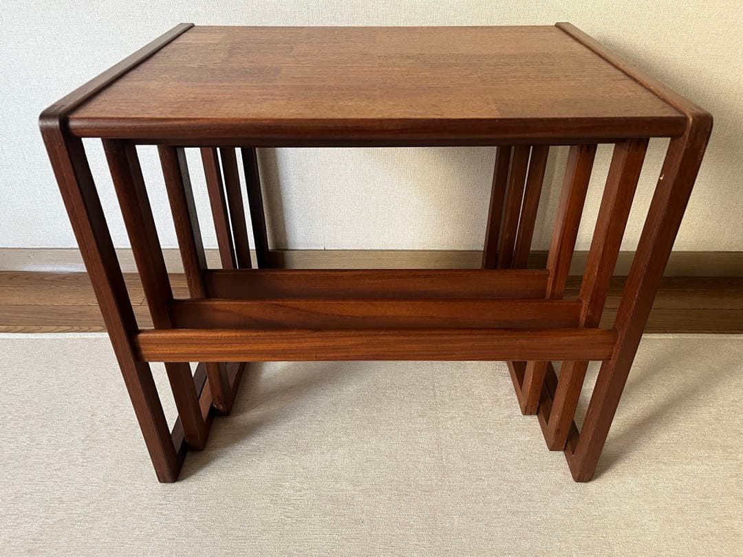 北欧ヴィンテージ/ネストテーブル/サイドテーブル