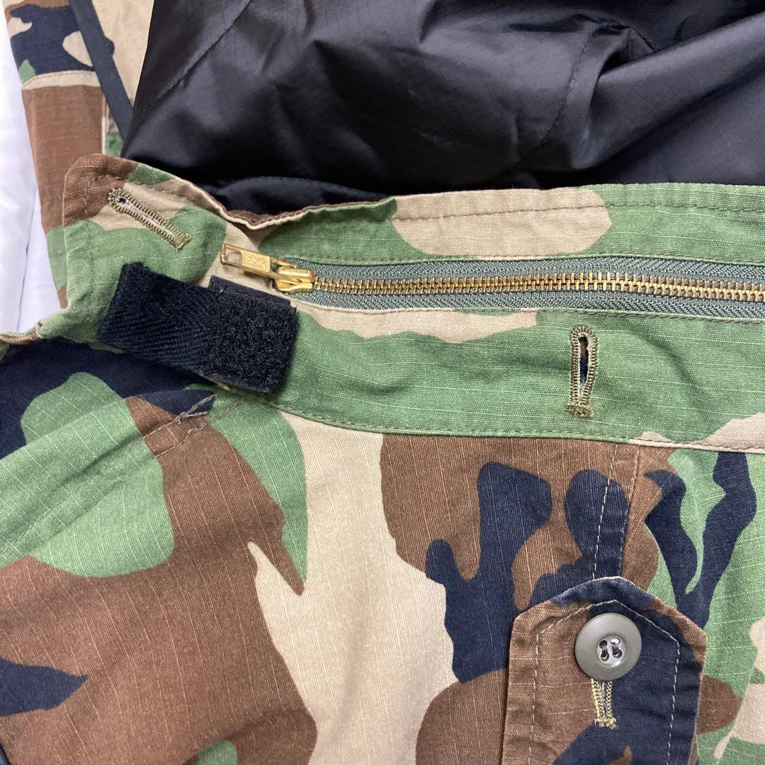 M.W.O.B.H.M キルティングライナー付き迷彩ジャケット XL