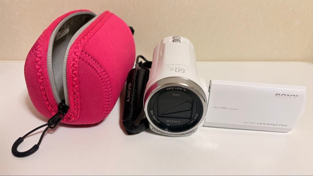即*ン様 SONY HDR-CX680 ビデオカメラ 本体のみ ケース付き