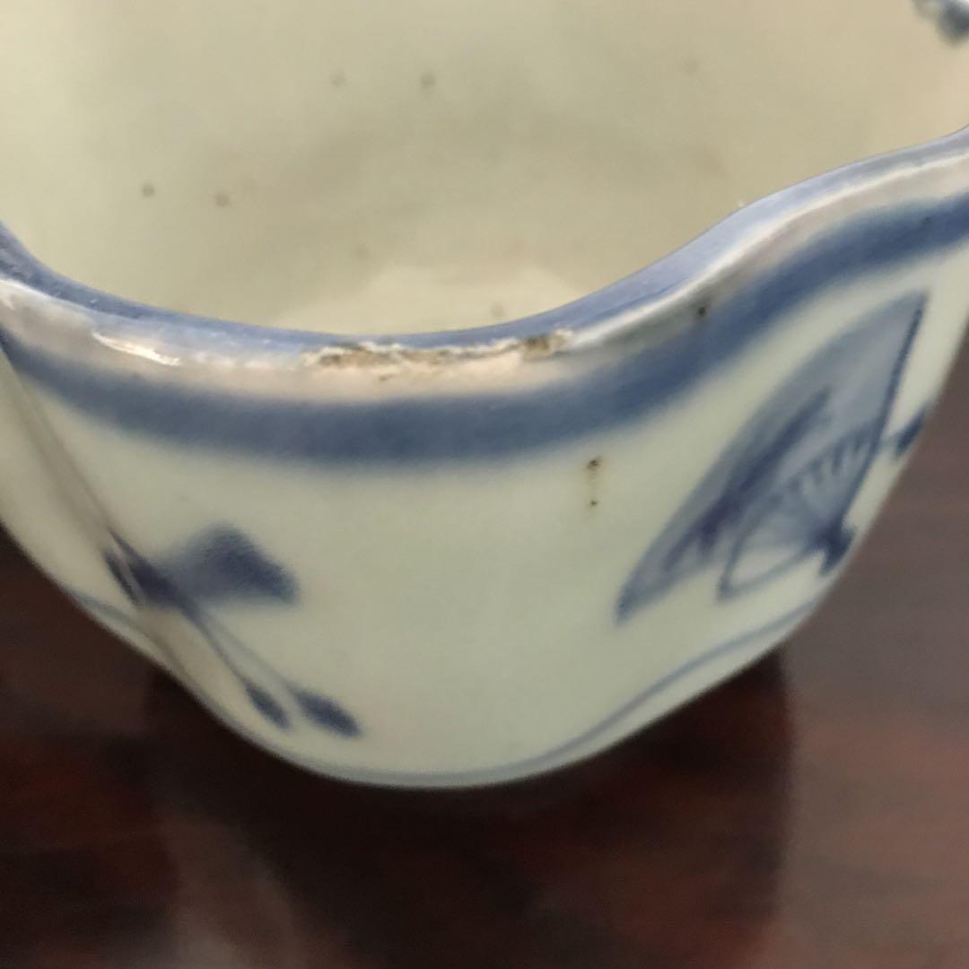 茶道具　火入　景徳鎮　古染付