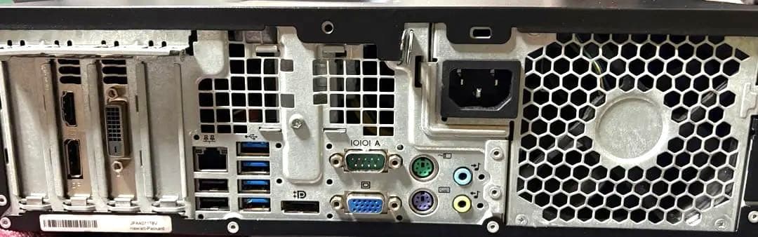 デスクトップPC リノベーション　Hewlett Packard