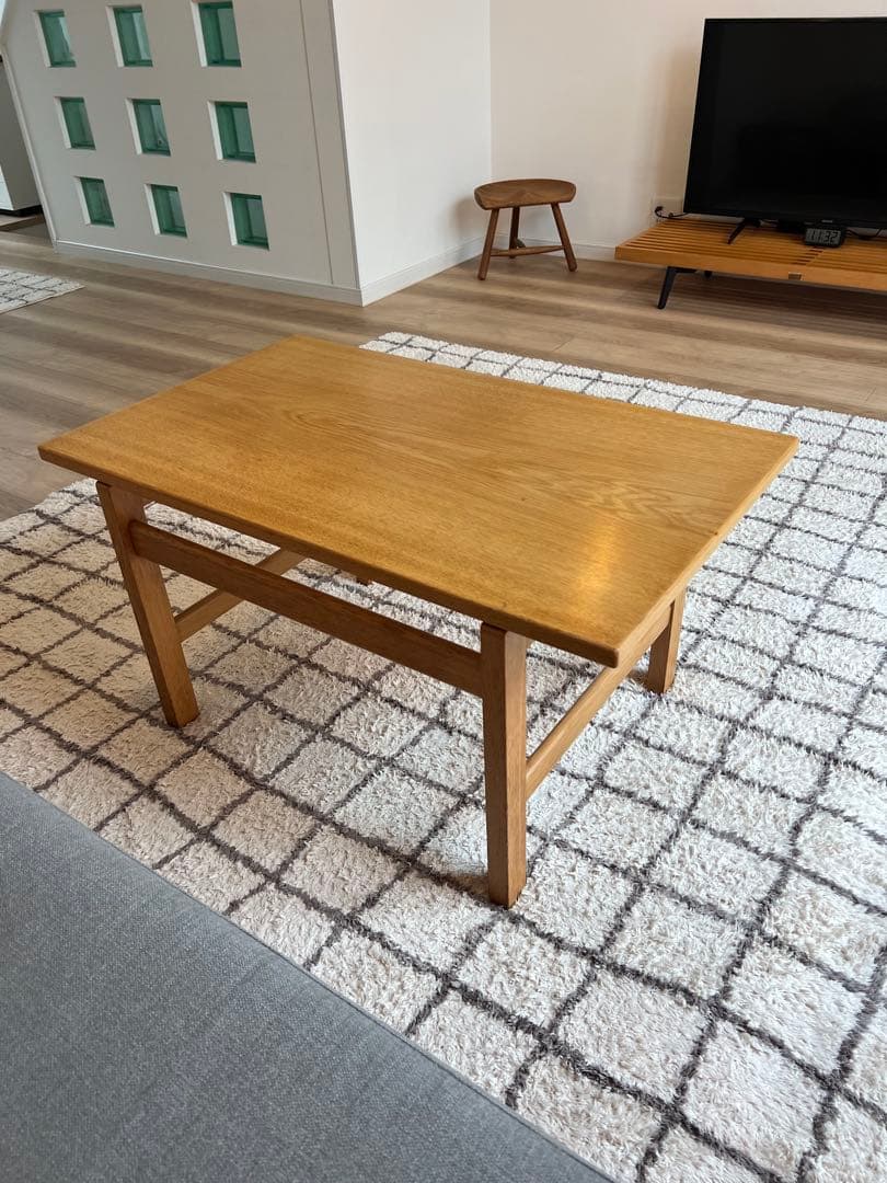 ウェグナー　getama ゲタマ サイドテーブル　オーク　北欧ビンテージ家具