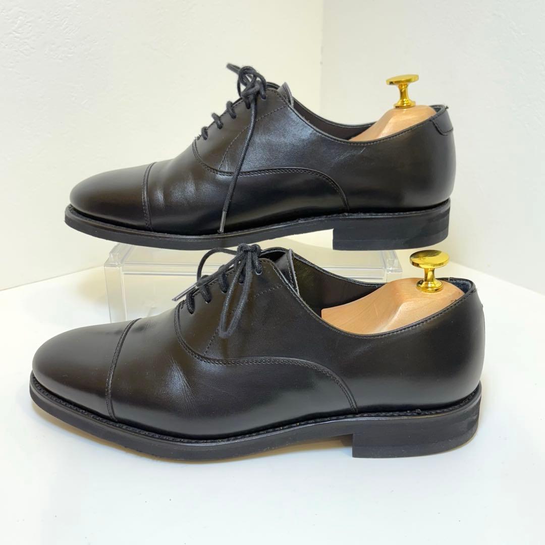 (美品)Berwick 5224 ストレートチップ 黒 24.5cm