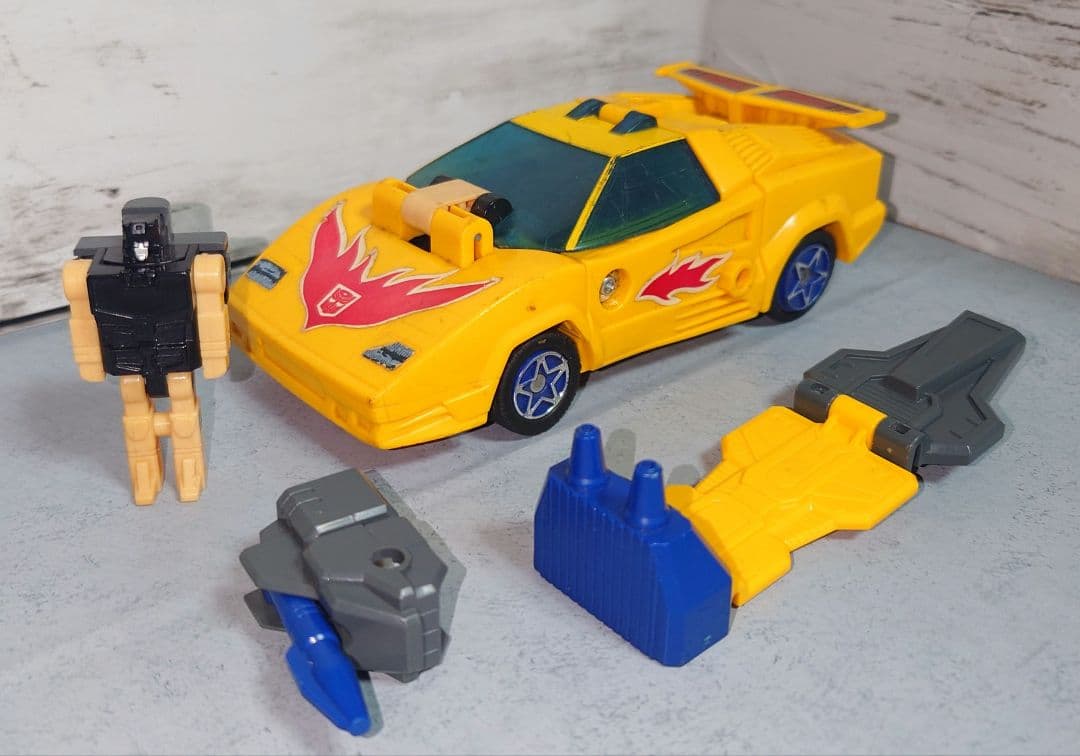 【当時物】トランスフォーマー ロードシーザー ラスター 1989年製