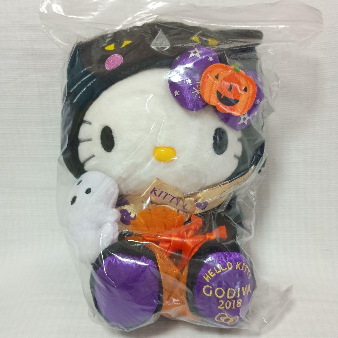 ハローキティ ✕ゴディバ　ハロウィン・バレンタインぬいぐるみ 5体セット