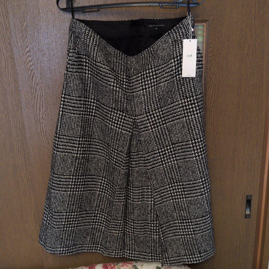 23区 ボックススカート 大きいサイズ５０ タグ付き未使用