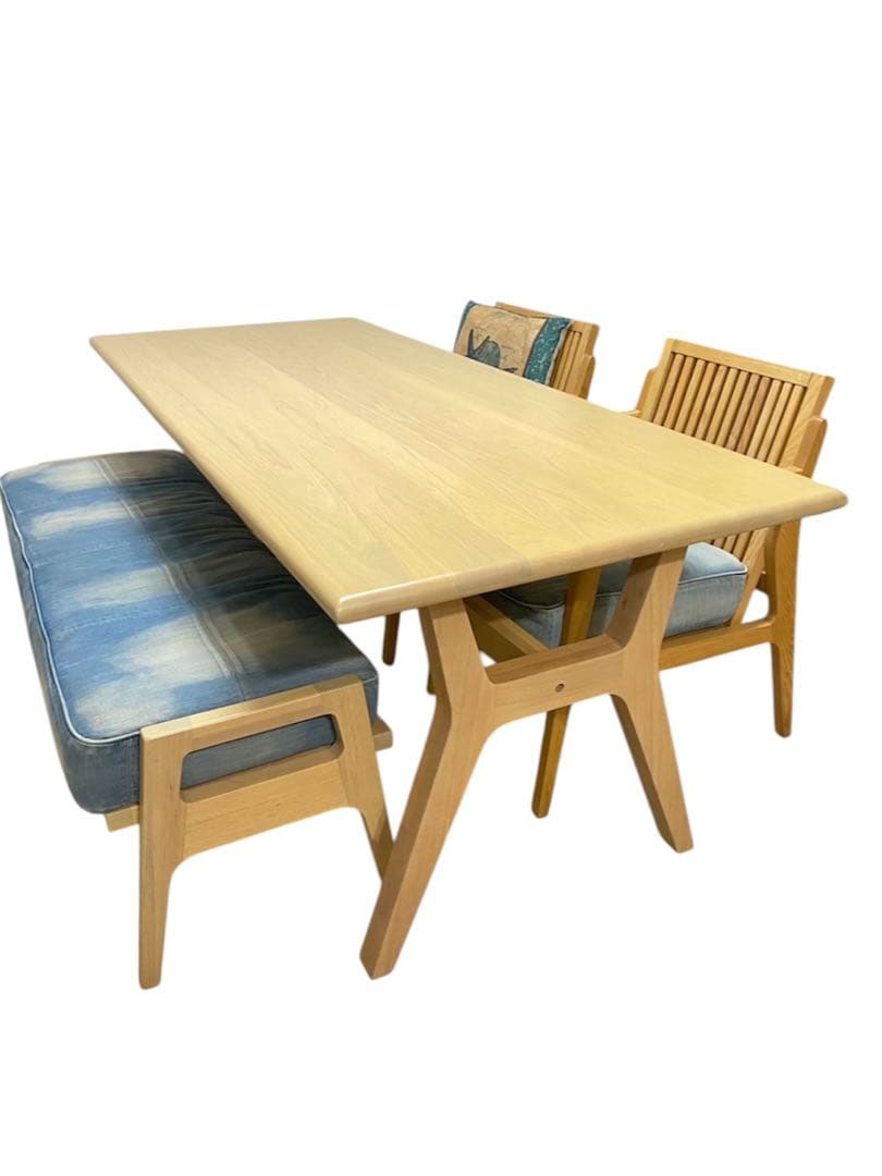 アペルト　APERTO デニム　ダイニングチェアセット