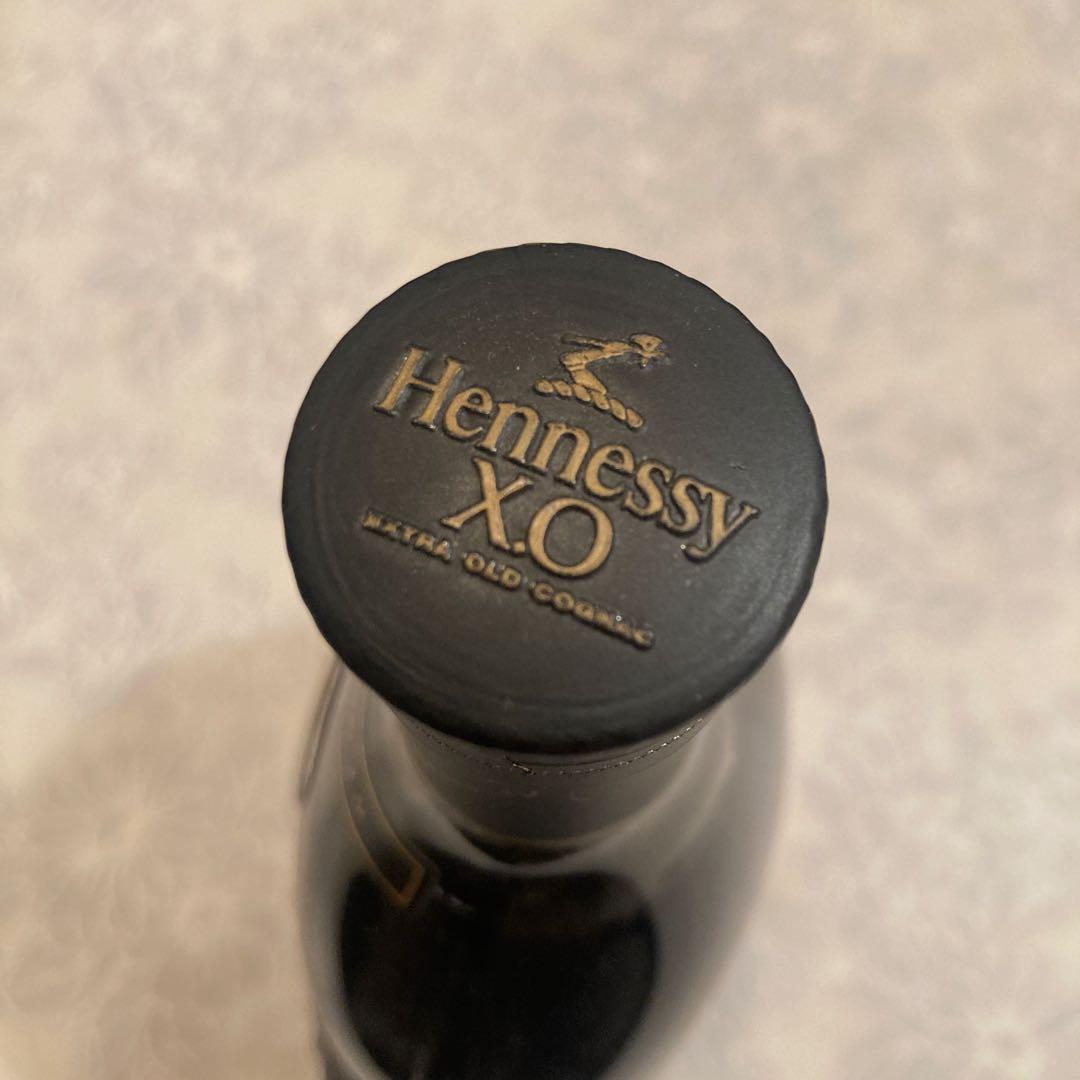 【新品未開封】　Hennessy XO コニャック　黒キャップ　700ml